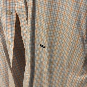 Men’s whale shirt by Vineyard Vines. Size XL. 100% cotton.